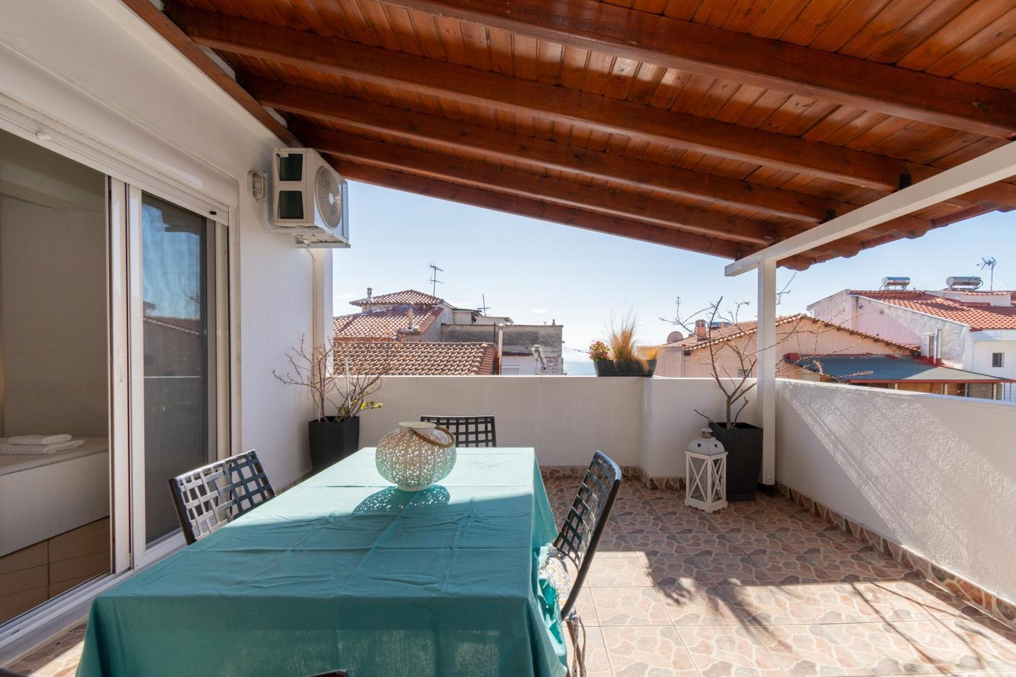 Appartamento The Sunset Balcony Neos Marmaras Esterno foto