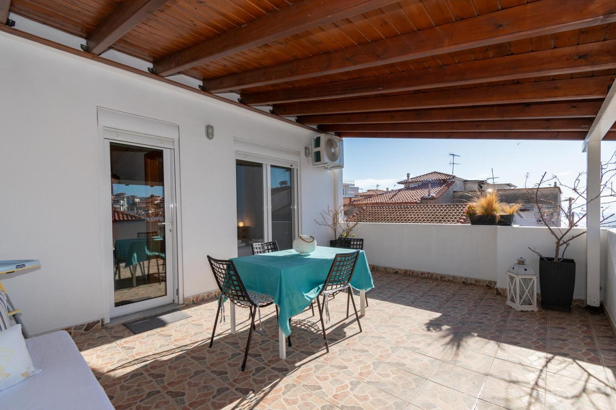 Appartamento The Sunset Balcony Neos Marmaras Esterno foto